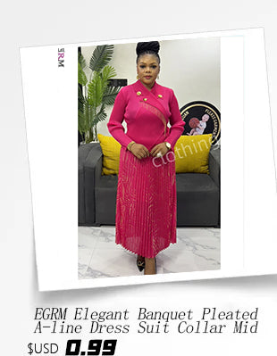 EGRM Miyake Pleated Dress Round Collar Full Sleeve Ruffles High Stretch Loose Dresses for Women 2025 New Autumn Clothing 2G3113