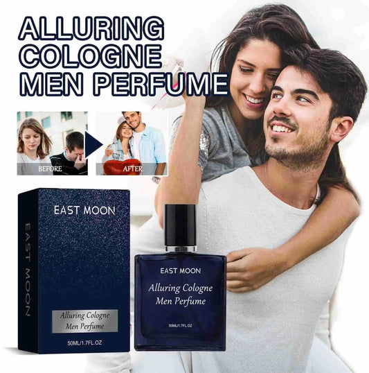 East Moon Men Cologne Fragrance Perfume Beard Care Cream Charming Pheromone Fragrance Styling Hair Fresh Dating Perfume Spray - Badiee Stylez