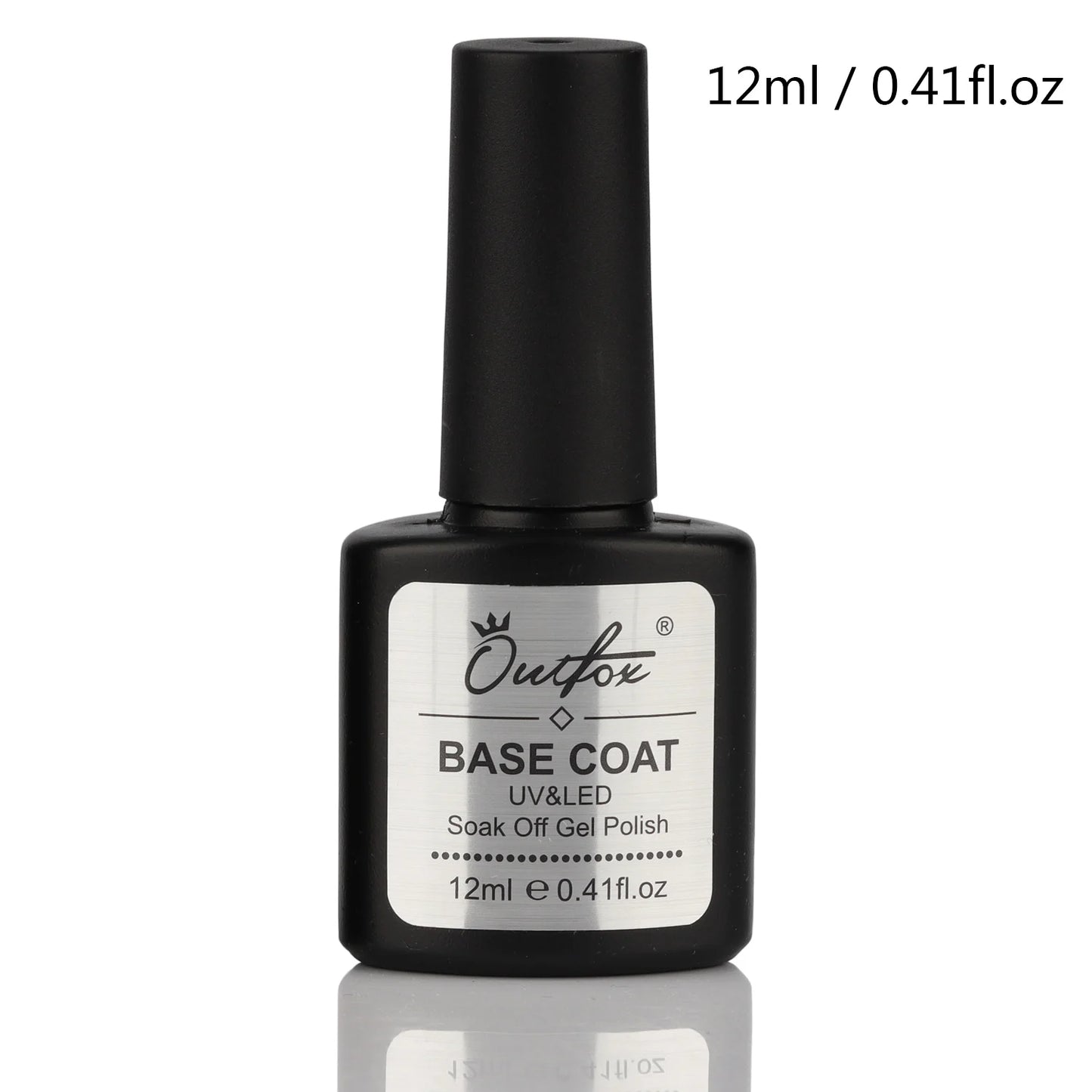 12ml Soak Off Nail Top Coat and Base Coat Set No Wipe UV Gel Nail Polish Semi Permanent Manicure Art Tool Primer Hybrid Varnish