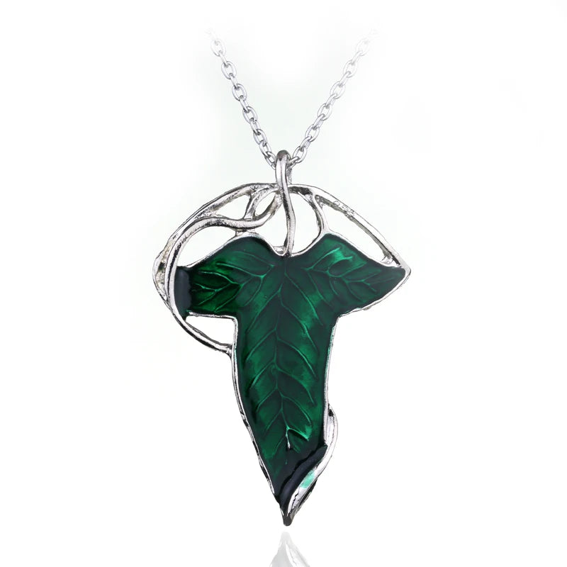 Lord Rings Arwen Evenstar Necklace The Elves Princess Fashion Crystal Cubic Zirconia Stone Pendant For Women Wedding Gifts XL0206 60cm