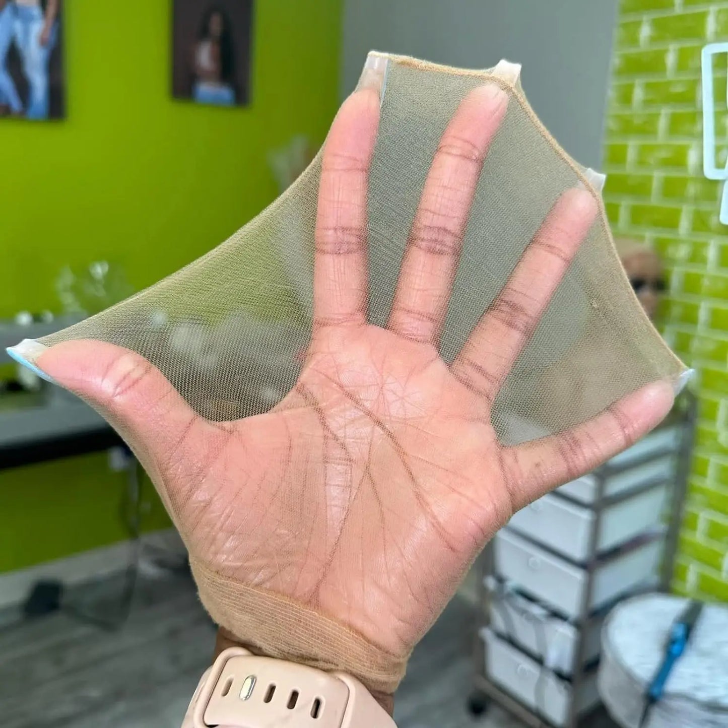 Wholesale HD Wig Cap for Women Invisible Ultra-thin Stretchy Stocking Caps for Lace Front Wigs Sheer Wig Cap Thin Nylon Cap