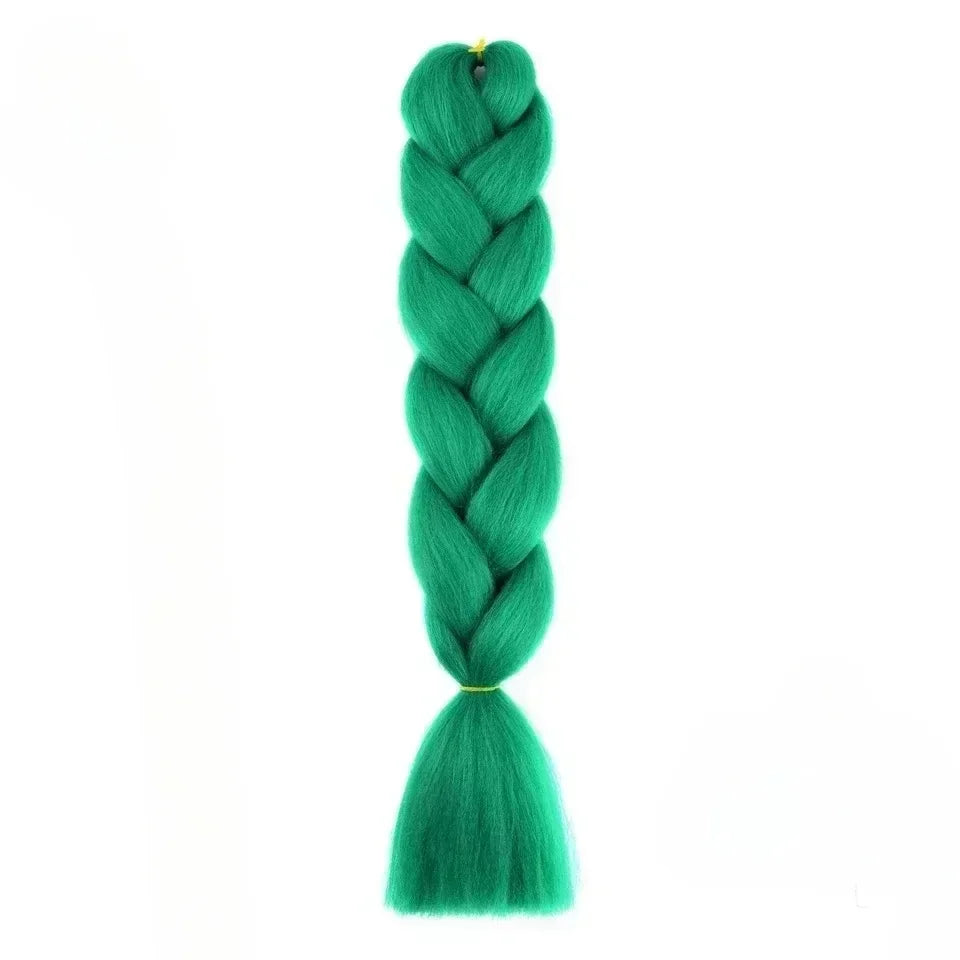 YUNLU 24Inch Synthetic Crochet Hair Extensions for White Women Box Twist 165g Jumbo Braiding Hair Pre Stretched Wholesale A24 24inches