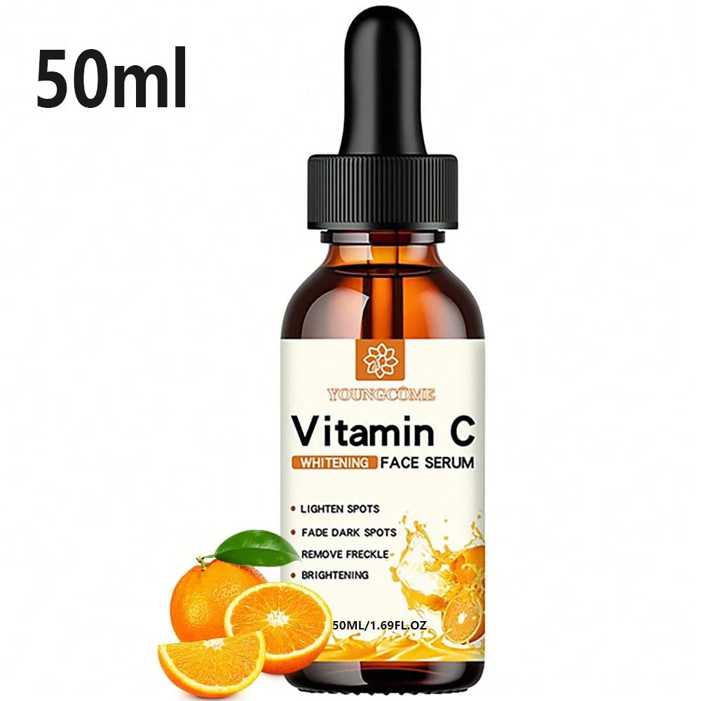 Vitamin C Facial Essence Contains Hyaluronic Acid Dark Spot Remover Moisturizing Repair Anti-aging Essence Facial Skin Care 30ml 50ml