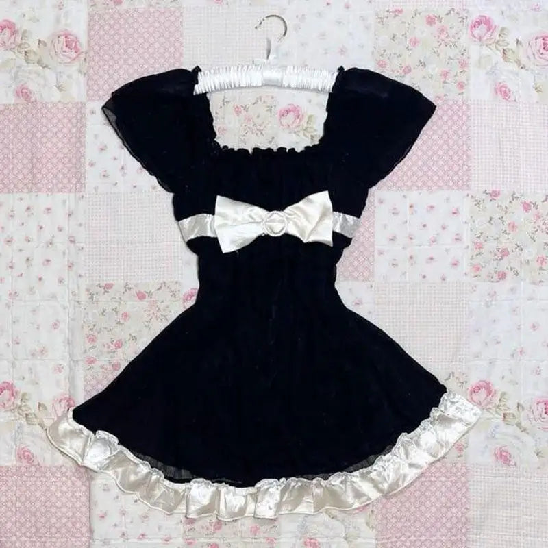 Y2k Clothes White Mini Dress Woman Clothing Gothic Dress Harajuku Party Dresses Graphic Rock Punk Goth Emo Short Women's Summer Red