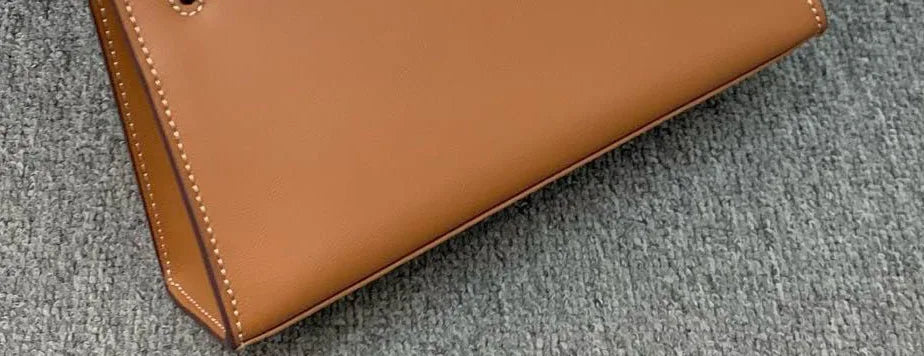 mini bucket handbag swift leather party fashion Clutch bag genuine women luxury shoulder Chain bag girl shopping bag fashion bag light brown 22cm