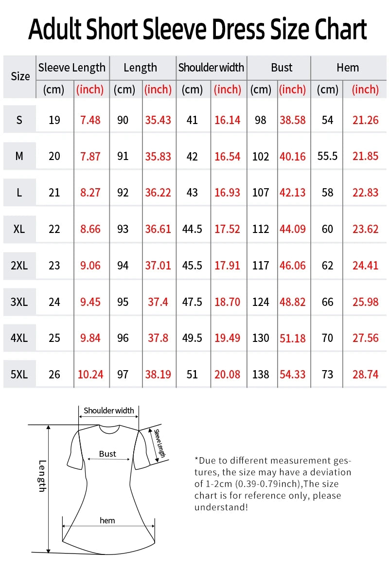 Plus Size Lucky Number 6 Women's Vibrant T-Shirt Dress with Bold White '6' Printed Casual Round Neck Short Sleeve Summer Dress