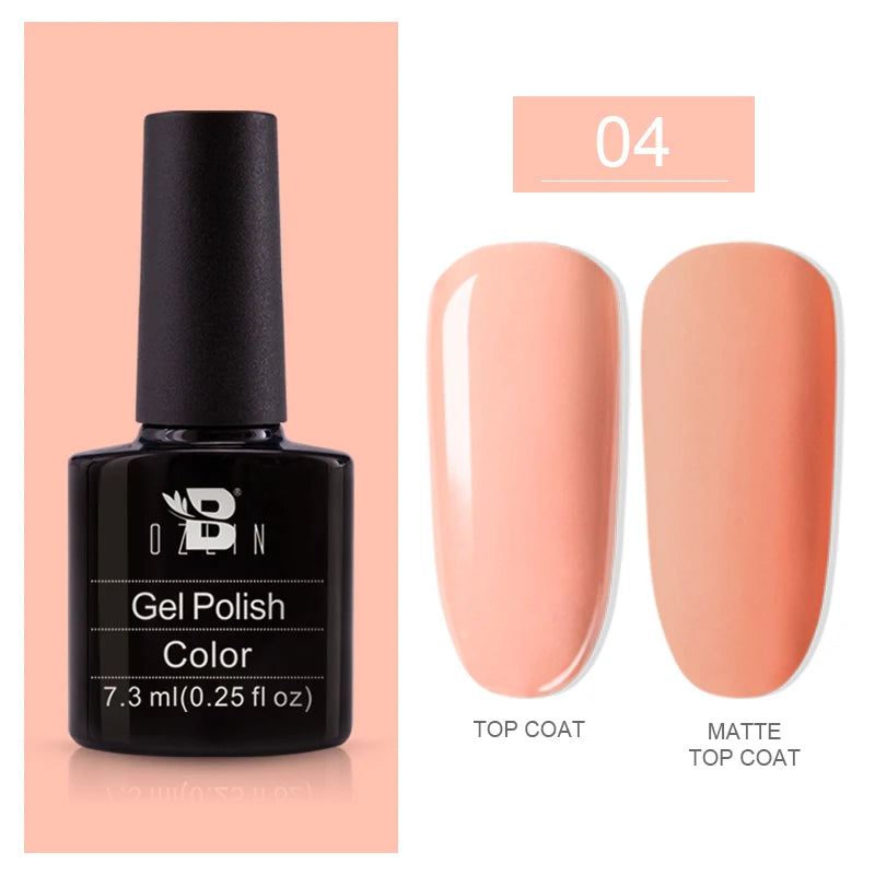 AWStorG15ml 2 IN 1 Crystal Top Coat Transparent Soak Off UV LED Nails Art Manicure Gel Nail Polish Varnishes Primer Function Gel RAR 04