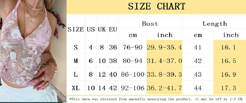 Y2k Sequin Beaded Halter Tops Boho Beach Backless Camis E-girl Sexy Club Party Sleeveless Shirt Vest Vintage Crop Tops Women