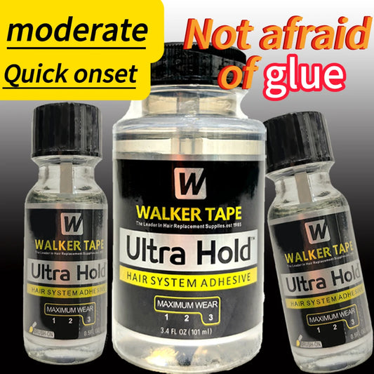 Ultra Hold Waterproof Walker Tape Lace Adhesive for Cosplay Wigs False Ears Beards - Seamless Durable Fast Gentle Application