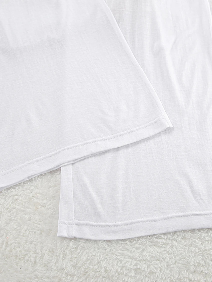 Marthaqiqi New Summer Female Nightgowns Suit Sexy Tank Tops Pajamas Sleeveless Sleepwear Pants Casual Ladies Nightie 2 Piece Set