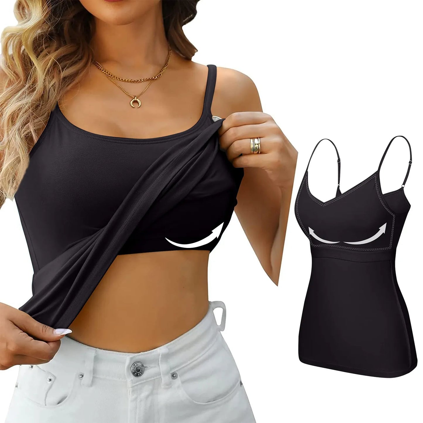 Summer Female Tanks With Chest Pad Basic Solid Sleeveless T shirts Women Slim Halter Neck Off-shoulder Camisole Tops Tees Black