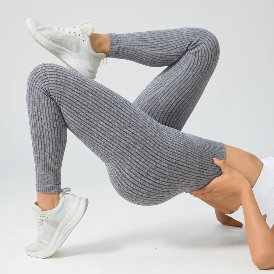 Women Sports Leggings Seamless Yoga Pants w/Tummy Control Sportswear Woman Gym Leggings Women's Trousers Fitness Female Clothing