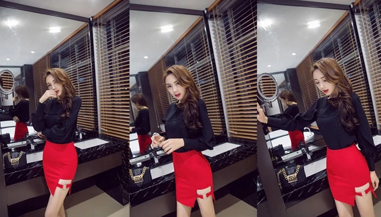 Versatile Irregular Plus Size Bodycon Skirts Sexy Hollow Out Bandage Skirt Harajuku Mini Skirt Summer High Waist Pencil Skirts