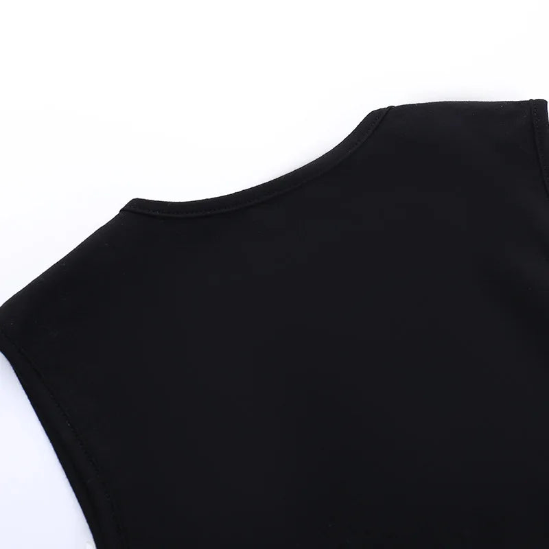 Y2K Women'S Bow Tie-Up Tank Tops Wide Shoulder Straps Bandage Camisole Sexy Low Cut Crop Tops Female Vest Tops