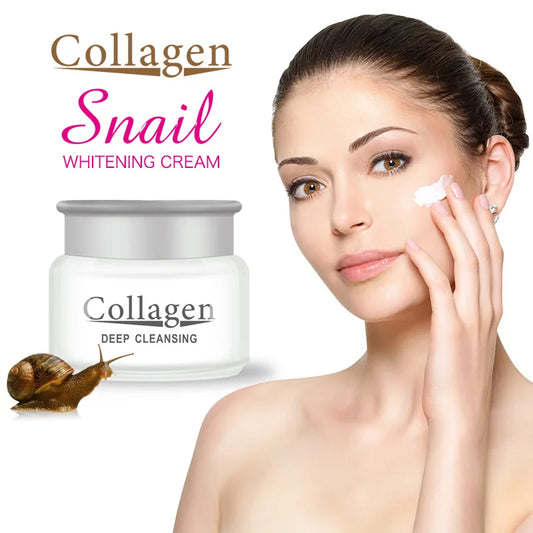 Snail Collagen Face Cream Moisturizing Face skincare Creams Firming Brightening Hydrating Facial Cream Skin Care Products