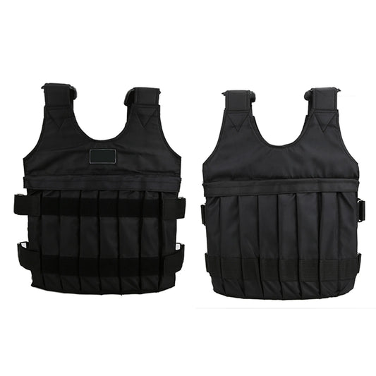 20kg Weighted Vest with 16 Pouches for Sand or Steel Plates, Perfect for Losing Weight and Enhancing Exercise Performance