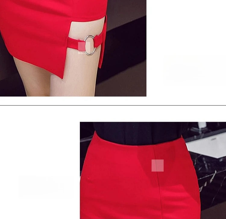 Versatile Irregular Plus Size Bodycon Skirts Sexy Hollow Out Bandage Skirt Harajuku Mini Skirt Summer High Waist Pencil Skirts