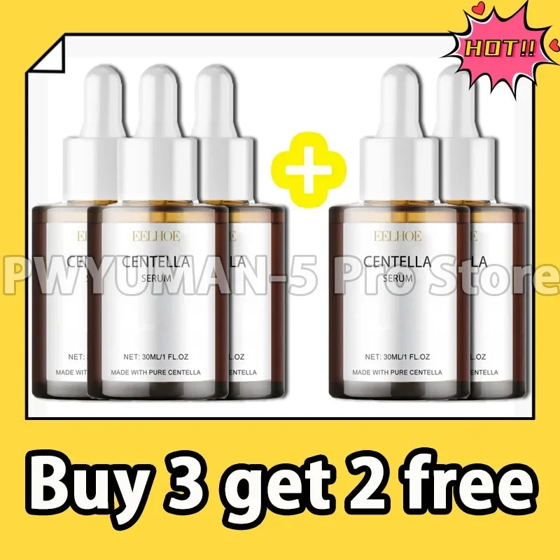 Korean Centella Asiatica Face Serum Shrink Pores Smoothing Rejuvenation Skin Brighten Whitening Cream Facial Moisturizing 30 ml Buy 3 get 2 free