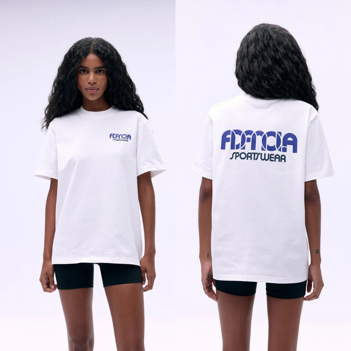 Summer Casual Sports Women's Men's T-shirt Trendy Brand Adanola Letter Printing Top Oversized Y2k Short Sleeves Women's Clothing 2