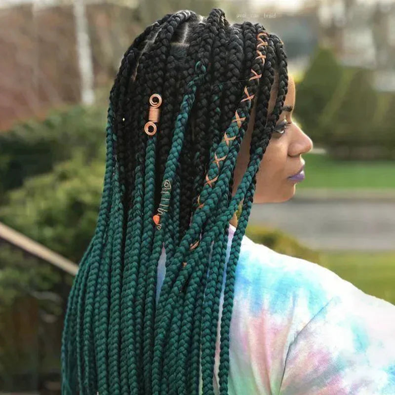 YUNLU 24Inch Synthetic Crochet Hair Extensions for White Women Box Twist 165g Jumbo Braiding Hair Pre Stretched Wholesale