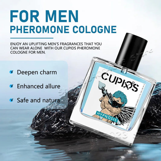 10ML/50ML Cupids Original Hypnosis Pheromone Perfume Infused Cologne For Men Pheromone Perfume For Men Fragrance Attract Women - Badiee Stylez