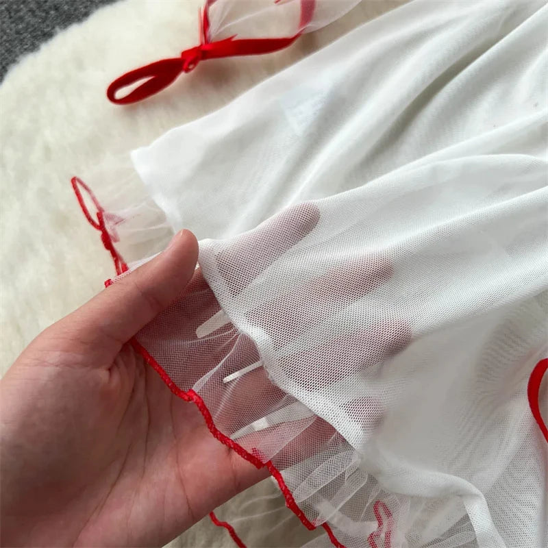 Sexy Cosplay Nurse Uniform Erotic Lingerie Babydoll Dress Flirting Underwear Women Clothes Costume 5 Piece Jumpsuit Dresses