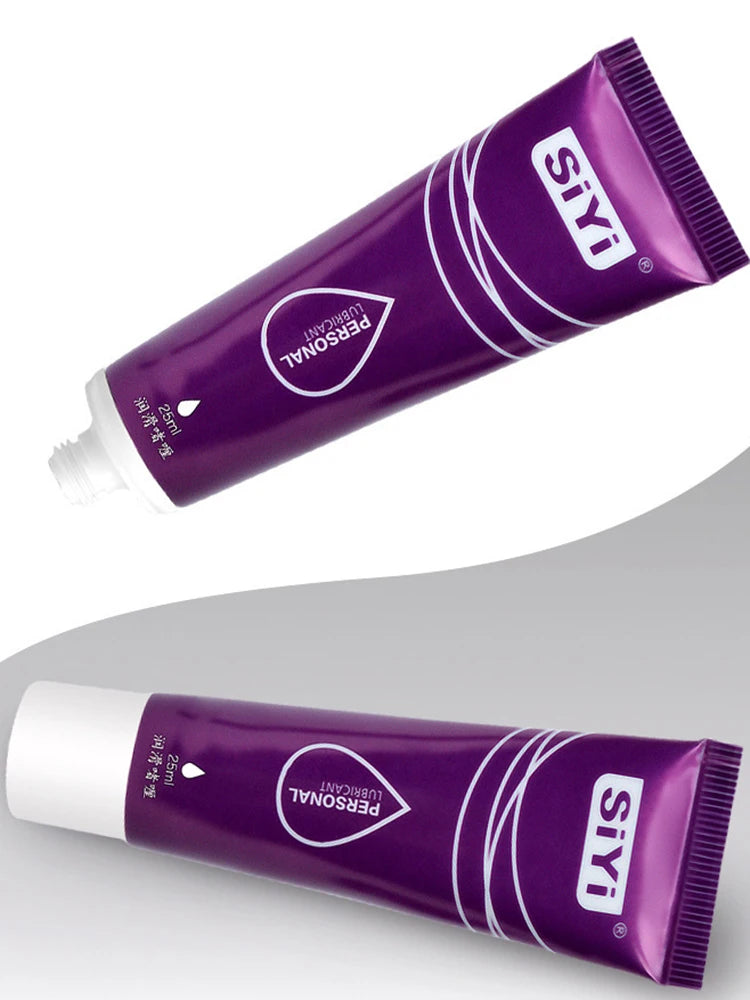Water Based Lubricant 25ML for Sex Anal Sex Strong Drawing Lubrication Lasting Sex Oil Cream Vaginal Easy Clean Adult Product