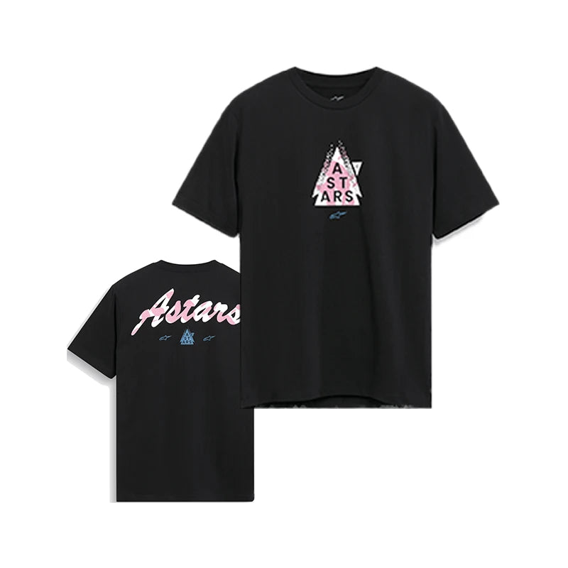 2025 Sports Cotton T-shirt Summer Men's Alpinestar Letter Print Luxurious Women's Cycling Outdoor Street Short-sleeved Top 3
