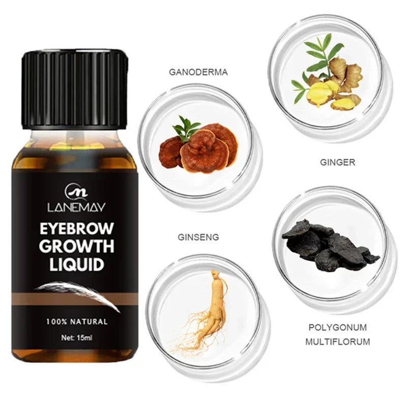 Eyebrow Growth Serum Fast Growing Eyelash Prevent Hair Loss Damaged Treatment Thick Dense Eyes Makeup Care Products 2023