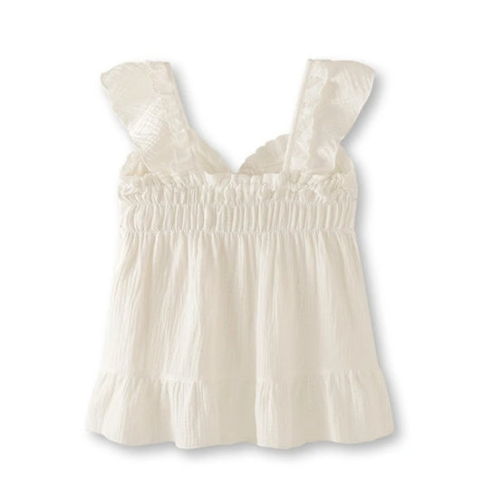 Two-piece Summer Solid Color Suspender Suit Pajamas for Women Sweet with Chest Pad Pajamas Vests Home Clothes 여자 잠옷