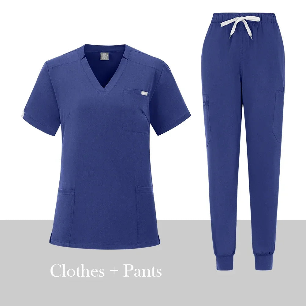 Wholesale Operating Room Medical Uniform Scrubs Hospital Working Scrubs Set Medical Supplies Nurse Dental Surgery Suit Workwear Badiee Stylez