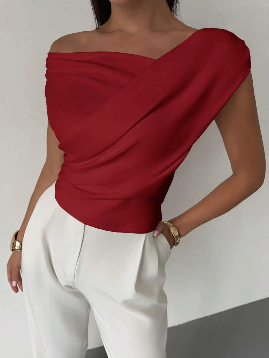 Fashion Tops Tee Woman Solid Sleeveless Shirts Ladies Camisas Mujer Summer Casual Sexy Blouse Shirt Women Clothing Blusas Burgundy