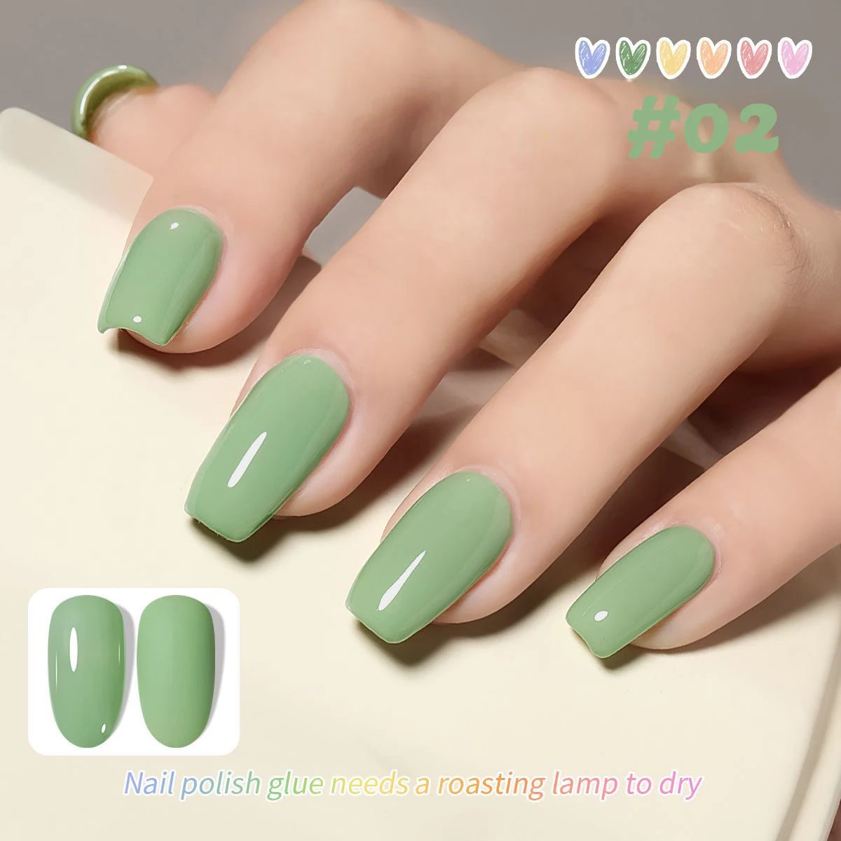 1-16pcs PSK Afternoon Sweetheart Gel Nail Polish Yellow Nails Macaron Sweetheart Color Series Whitening Nail Art Nail Supplies wuhoutianxin02
