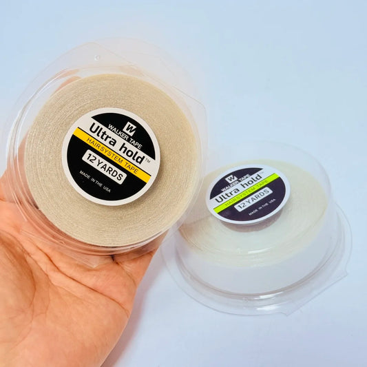 12Yards Ultra Hold Wig Tape Double Sided Adhesives Tape For Hair Extension/Toupee/ Lace Wig Hair Adhesive Tape 0.8/1.0/1.2/2.0CM