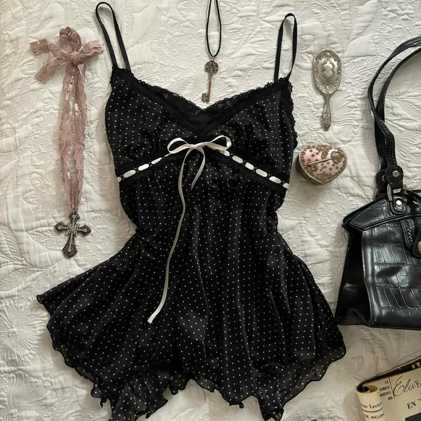 Y2K fashion retro clothing from the charming sweet sexy floral slender punk baby T-shirts streetwear halter tops aesthetic women black 4
