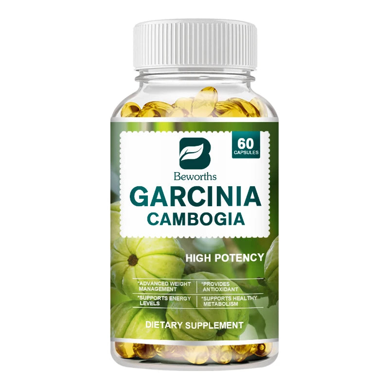 BEWORTHS Garcinia Cambogia Capsule For Women & Men Slimming & Weight Loss Detox Product Fat Excretion Intestinal Cleansing 60 capsules
