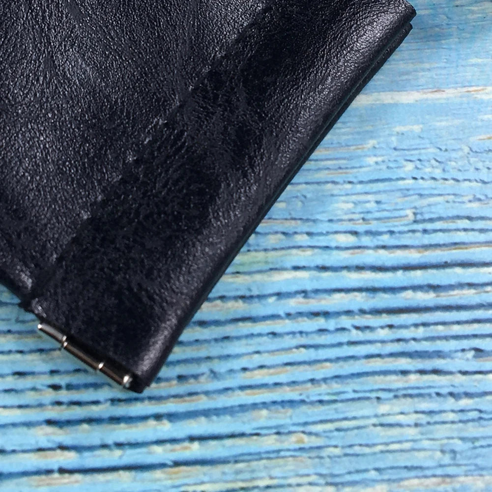 Pu Leather Coin Purse Women Men Small Mini Short Wallet Bag Money Change Key Earbuds Travel Credit Card Holder for Kids Girl