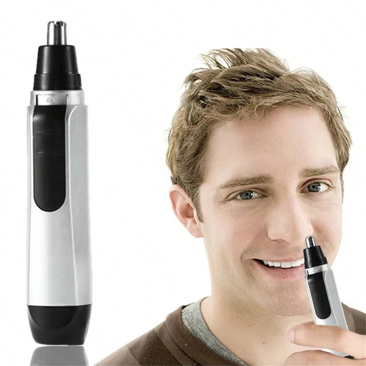 Electric Nose Hair Trimmer Unisex Implement Shaver Clipper Neck Hair Cutter Men's Shaving Tool Portable Clean Trimer