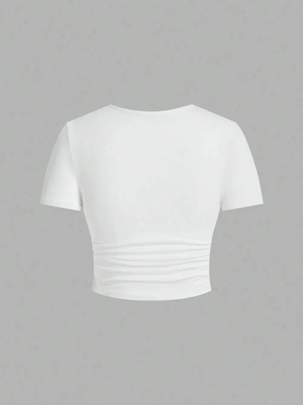 Simple Red Spider Printing Crop Tops Summer Street Fashion Women's Slim-fit T-Shirt Comfortable Soft High Elastic Female Clothes