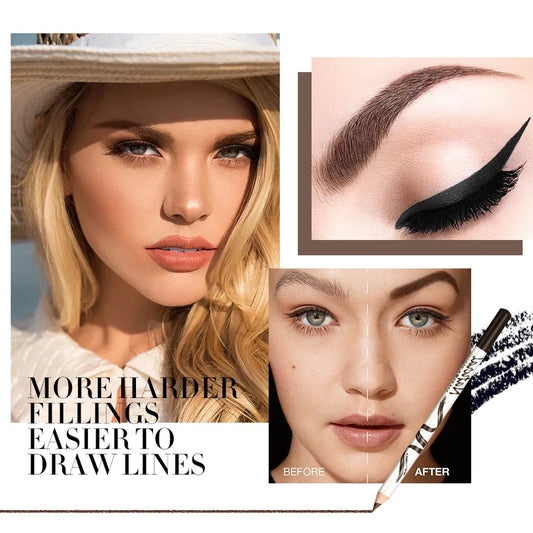 1pcs Eyebrow Pencil Waterproof Art Tint Makeup Eye Brow Pen Enhancers Long Lasting 5 Colors Eyebrow Pen Women Beauty Cosmetic