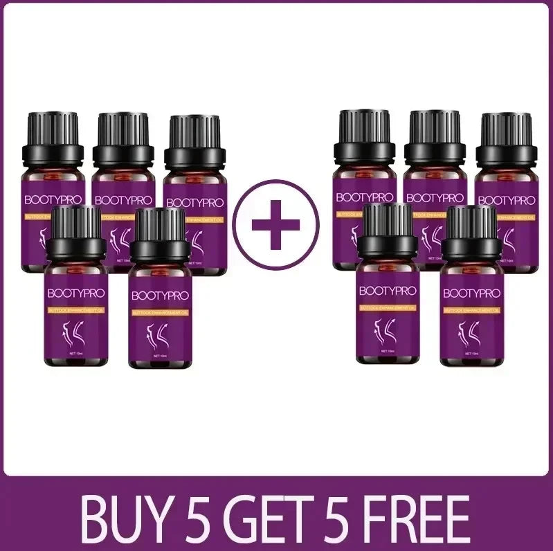 Sexy Hip Buttock Butt Enlargement Oil Cream Butt Lift 100% Effective Big Ass Essential Oil Firming Hip Shaping Massage Body Care 10PCS