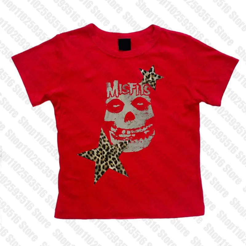 Woman Clothing Gothic Dress Harajuku Party Dresses Graphic Rock Y2k Clothes Black Mini Dress Punk Goth Emo Short Women's Summer Red