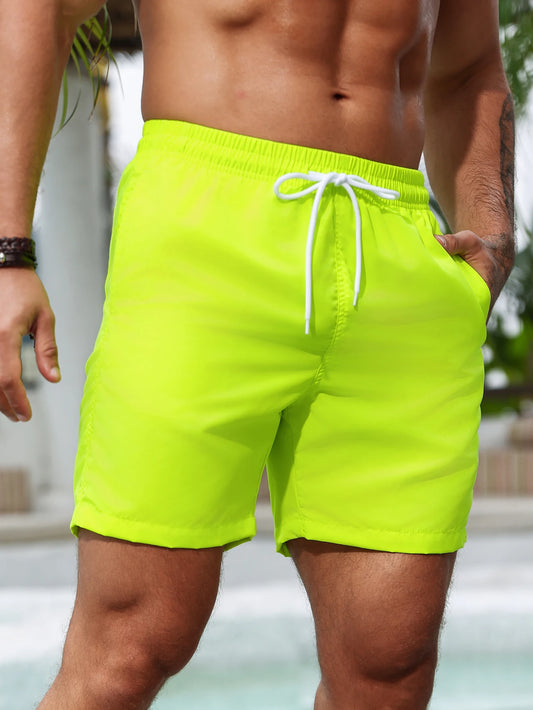 Summer holiday fluorescent coloured beach shorts shorts Badiee Stylez