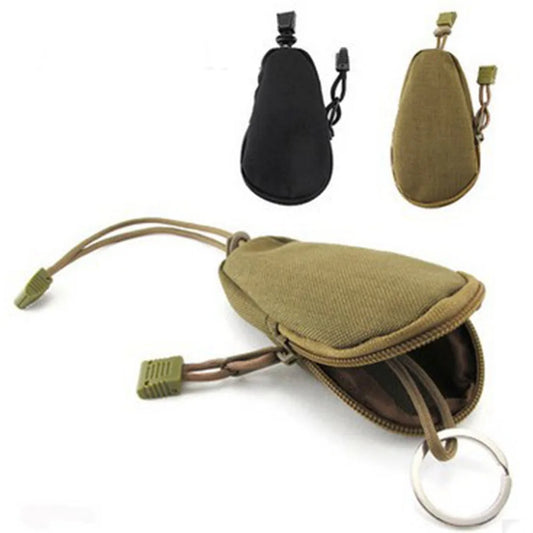Practical Oxford Cloth Mini Key Holder Multipurpose Easy to Use Men Coin Purses Portable Mini Zipper Case Outdoor