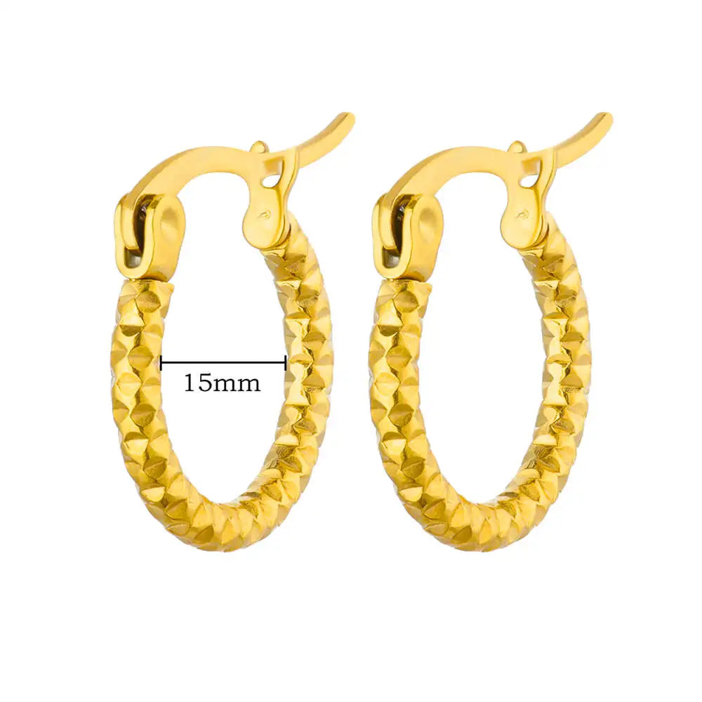 Hollow Heart Earrings for Women Stainless Steel Dangle Drop Earrings 2024 Trend Cubic Zirconia Wedding Couple Ear Jewelry aretes E4130G
