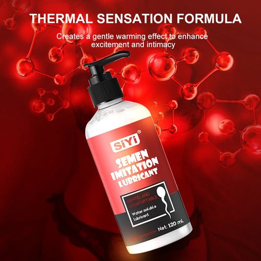 120ml/300ml Warming Water-Based Lubricant,Intimate Lube for Vaginal & Anal, Ideal for Toys and Couples Lubricant