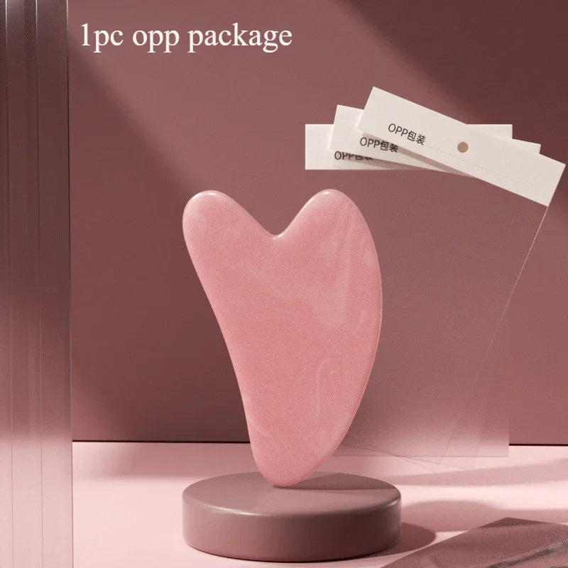 Gua Sha Roller Massager Roller for Face Neck Eye Resin Facial Massage Instrumenr Beauty Health Care Scraping Board Skin Care 1pc-pnik