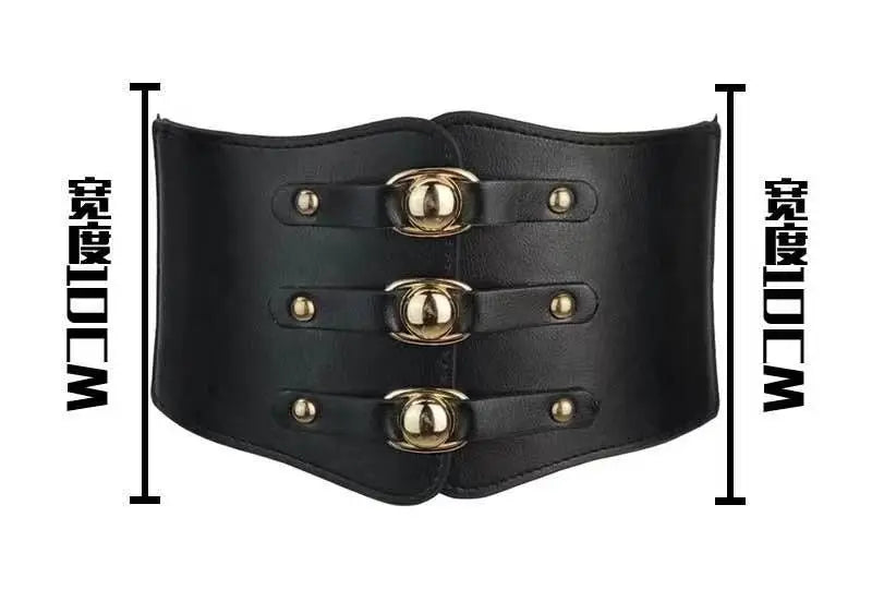 11cm Elastic Wide Corset Belts For Women Waist Plus Size Belt Female Dress Waistband Big Stretch Cummerbunds Clothes Accessory