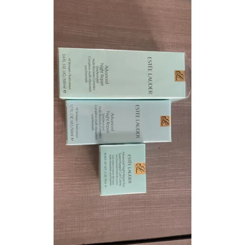 1/2/3PCS Essence Cream 50/100ml Moisturizing and Improving Skin Brown Bottle Eye Cream 15ml Lightens Fine Lines Skin Care 3PCS Estee Set