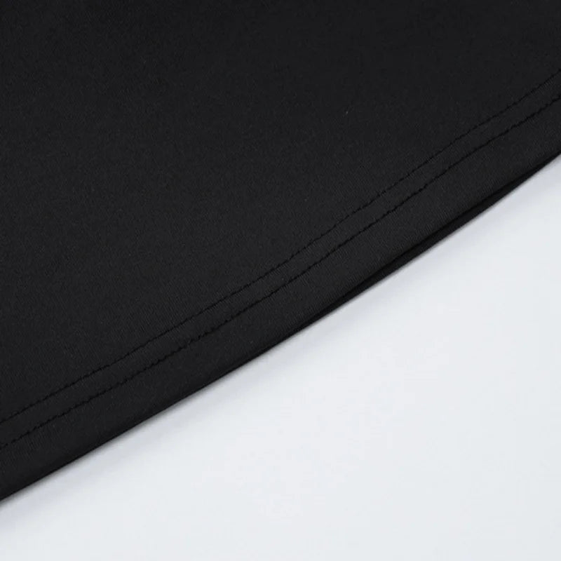 O Neck Short Sleeve Backless Ruched Crop Top Women'S Tshirt Y2K Streetwear Summer Spring Dropshipping Casual Clothing